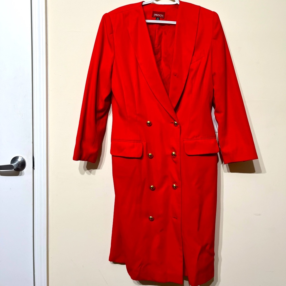 Vintage blazer dress